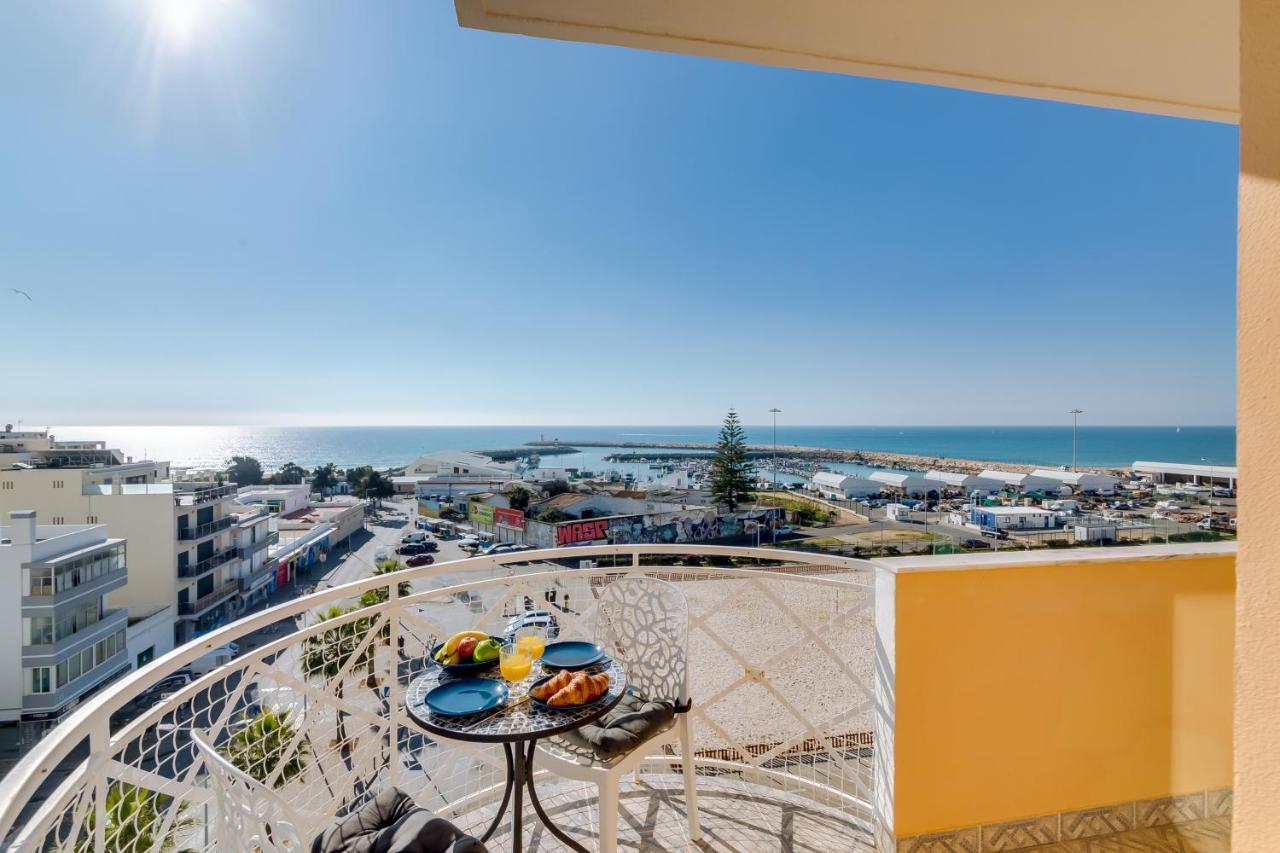 Al - Ocean Wide View Apartment Quarteira Bagian luar foto