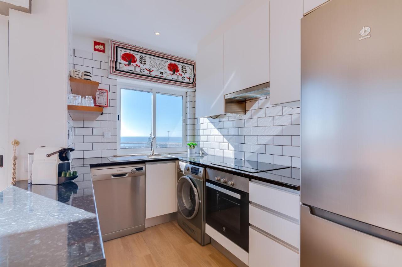 Al - Ocean Wide View Apartment Quarteira Bagian luar foto